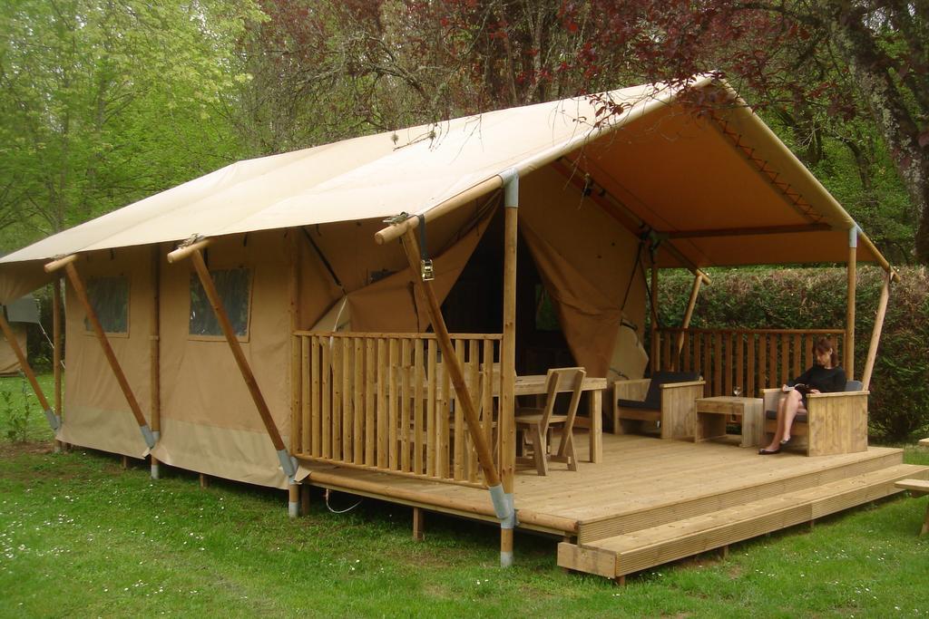 Camping De La Bonnette Caylus Zimmer foto